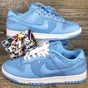 Nike Dunk Low PRM Topography University Blue White FN6834-412 Men Size 8